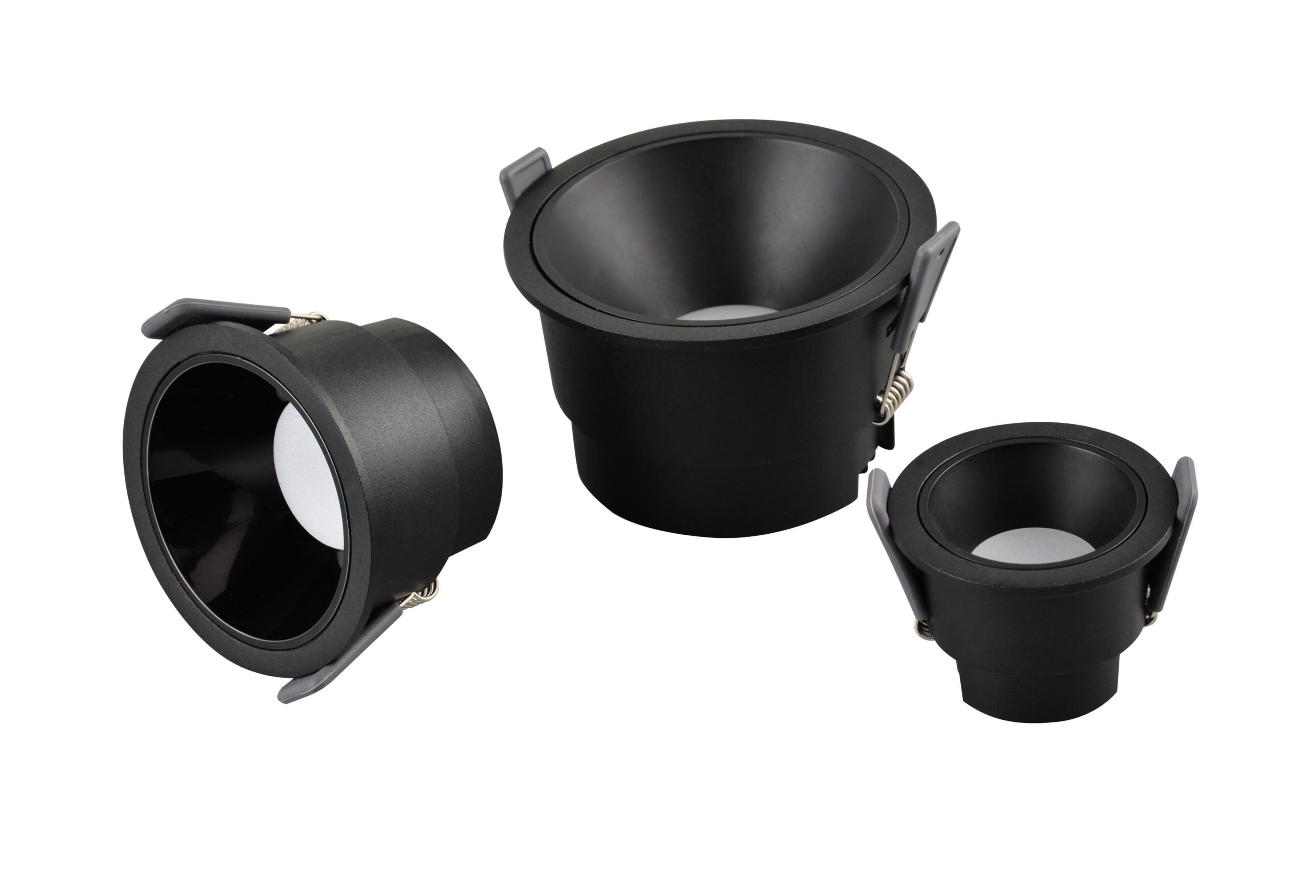 Schwarze Anti-Blend Einbauleuchte Vorschau 2