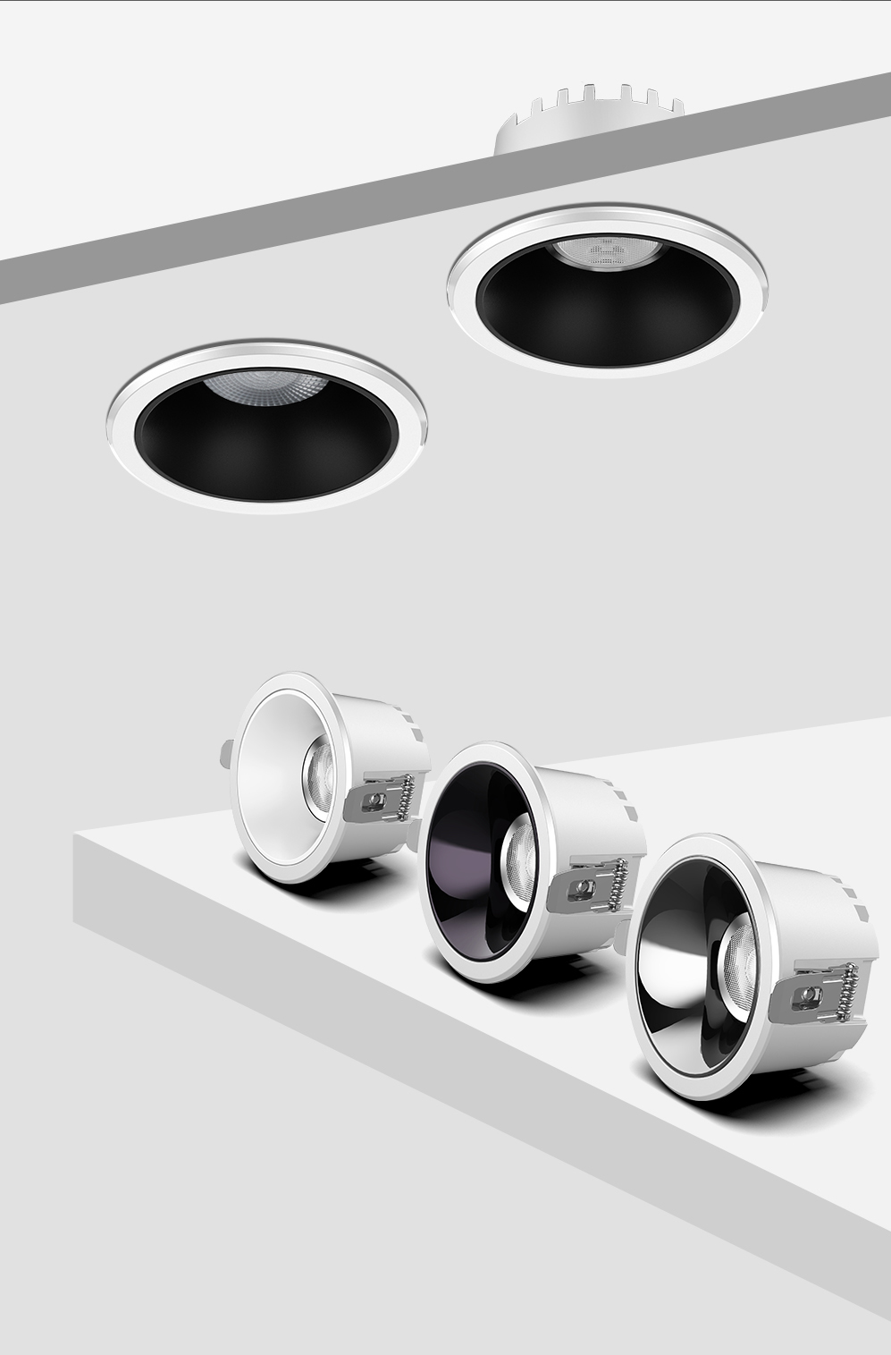 COB LED Einbauleuchte